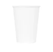12oz - Paper Hot Cups - White