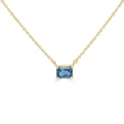 Blue Sapphire Necklace