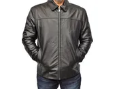 Bauer Men Leather Jacket