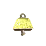 1.25″ Cowbell – Gold – 36 pc. pkg.
