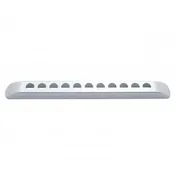 11 LED CHROME BEZEL W/ HOLES