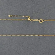 14K Gold Fill Adjustable Rolo Chain