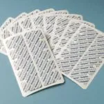 Bodystat Electrode Replacement for ALL Touch Screen and Push-Button Models- pack of 100 (#17085-2)