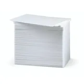 500 Blank  White PVC Cards