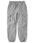 Boys Lined Cargo Jogger Pants - Blue