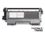 Brother TN450 High Yield Black Toner Cartridge