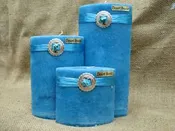 The Concho Candle Collection: 2 X 2 Square