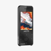 AKITO MP3 Player 8GB Internal Memory, Black