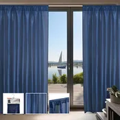 1 Piece Taupe Faux Silk Window Panel-(SOLID CASE PACK 6 CHENILLE BATH SET PER CASE)