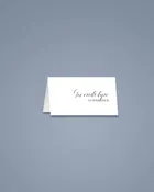 Blank Place Card