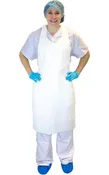 2 Mil Embossed Disposable Poly Apron - 100/case