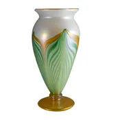 Amelia Ivy Hand Blown Glass Vase