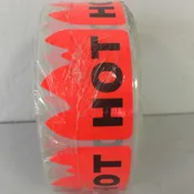 1″ x 2″ Hot Label