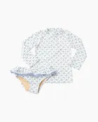 2PC L/S DITSY RASH/RUFF