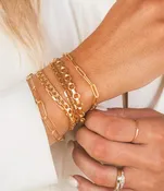 Gold Link Bracelet