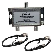 Pixel 2 Way Amplified SiriusXM Satellite Radio Splitter Kit