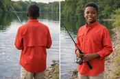 Banana Boat Kids UPF 50+ Long Sleeve Outdoor Fishing Shirt