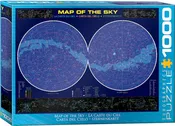 Map of the Sky 1000-Piece Puzzle