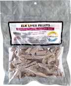 Freeze Dried Elk Liver Fillets