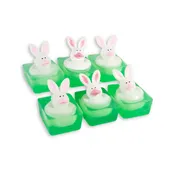 Heartland Fragrance | Bunny Duck Toy | Handmade Duck Soap for Kids | Mild & Moisturizing