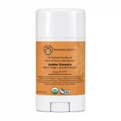 Amber Essence Natural Deodorant-Aluminum Free: for Men &amp; Women by Skinsational Scents