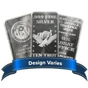 10 Troy oz Hallmarked Silver Bar .999 Fine Secondary Market