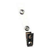 BadgePass Badge Clips – Nickel Plated (Bag of 100)
