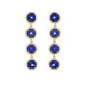 4-stone Drop Earrings