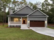 1,195 Sq Ft Compact Luxury of a 3-Bedroom Home with Covered Porches