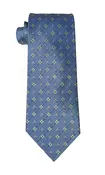 B-1 Lancer airplane silk tie in cornflower blue