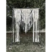 BACKDROP MACRAME 5′