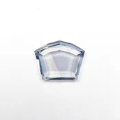 0.59ct 5.61x7.04x1.35mm Shield Portrait Cut Sapphire 27740-13