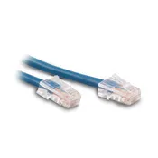 100Ft Cat6A US Made 24AWG Ethernet Network Patch Cable - Blue