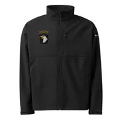 101st Airborne Embroidered Columbia Soft Shell jacket