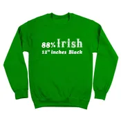 88 Irish 12 Inches Black