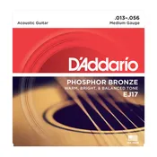 D'Addario EJ17 Acoustic Medium Guitar Strings .013-.056