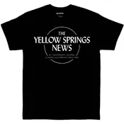 Black Yellow Springs News T-Shirt (Unisex)