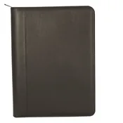 Deluxe Padfolio w/ 1" - 3 Ring Binder and Zipper Closure