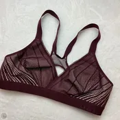 Athletic Bra By Lululemon In Maroon, Size: 36c