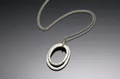 Double Circle Necklace