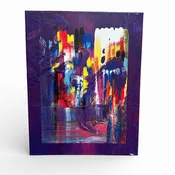 Abbotsford Artist - Bold Abstract Painting