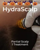 One (1) Treatment of HydraScalp - Partial Scalp