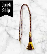 Ceremonial Cord in Purple & Gold