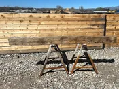 102.5 X 6.25 X 7.25" Hewn Timber #41414