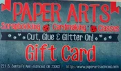 Paper Arts Gift Card
