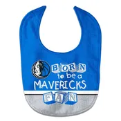 DALLAS MAVERICKS BABY BLOCKS BIB