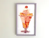 Peach Sundae Screenprint — Steez Design