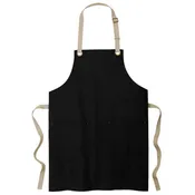 A815 Two-Tone Cotton Canvas Apron with Pockets <br>starting at