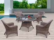 Captiva Wicker Round Table