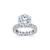 6ct Diamond Eternity Engagement Ring
